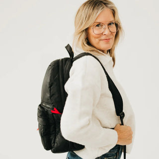 Pretty Simple | Go-To Organized Puffer Nylon Backpack
