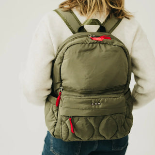 Pretty Simple | Go-To Organized Puffer Nylon Backpack