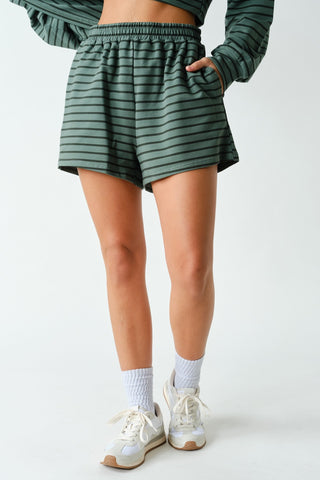 Mono B Flex Terry Striped Set