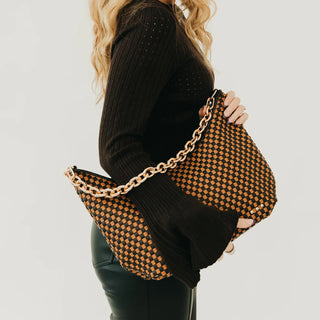 Pretty Simple© Sienna Slouchy Woven Shoulder Bag