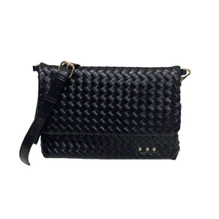 Wrenlee Woven Flap Crossbody